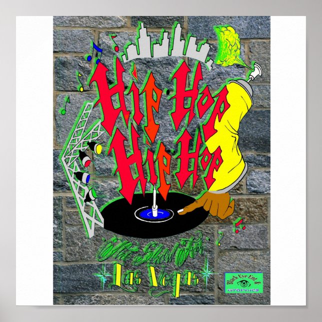 Angesagt-Hop-Angesagt-Hop-Poster Poster (Vorne)