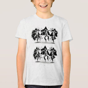 Angesagt-Hop-BW Tri-Blend Shirt
