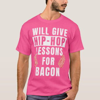 Angesagt-Hop-Lektionen für Bacon Dance Outfit Danc T-Shirt