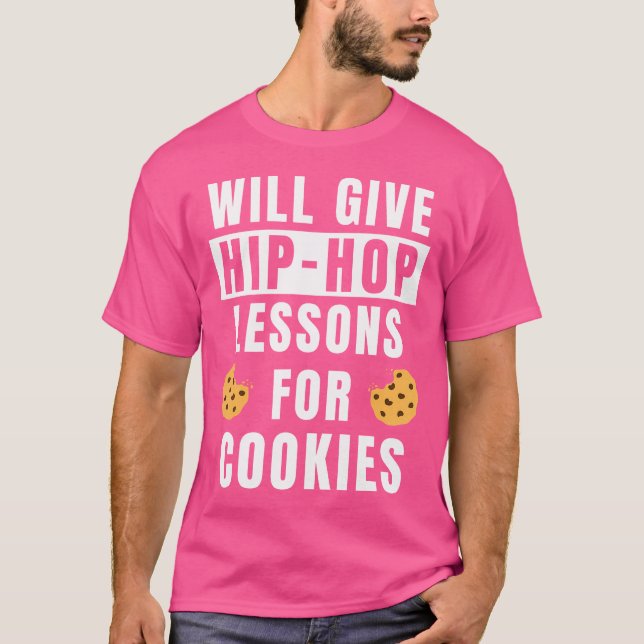 Angesagt-Hop-Lektionen für Kochabend-Outfit-Tänzer T-Shirt (Vorderseite)