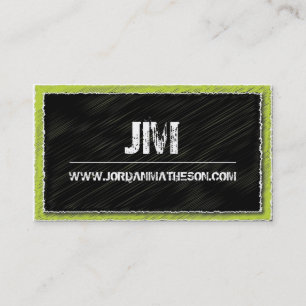 Angesagt + Moderne Monogramm-Visitenkarte Visitenkarte