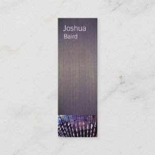 Angesagt Musician Mini Business Card Mini Visitenkarte