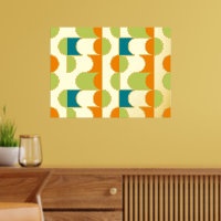 Angesagte Abstrakte Halbkreise Wavy Mosaik Art Mus
