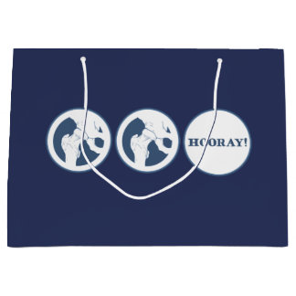 Angesagte angesagte hooray Geschenktasche Große Geschenktüte