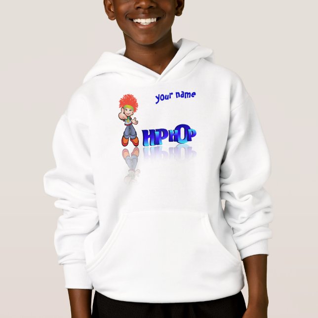 angesagte Hopfenhoodies Hoodie (Vorderseite)