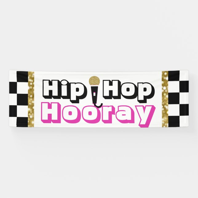 Angesagte HopfenHooray {Mädchen} Banner (Horizontal)