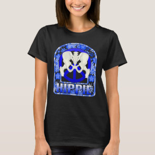 Angesagte Operation Hippie Floral Bionic Broken An T-Shirt