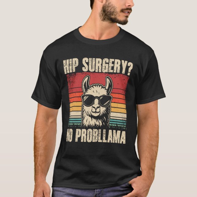Angesagte Operation No Probllama T-Shirt (Vorderseite)