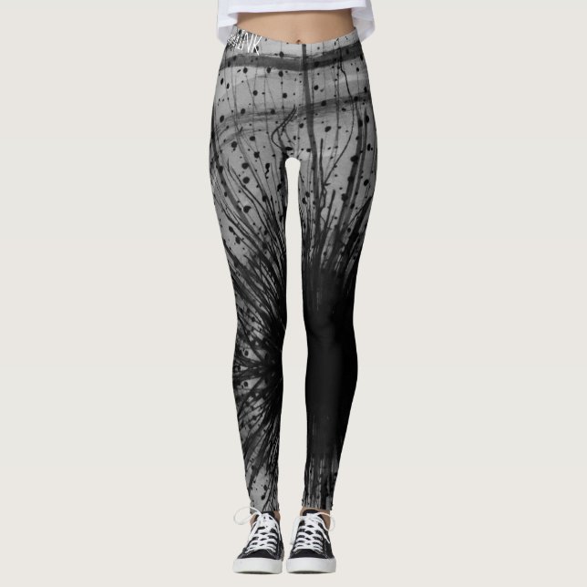 Angesagte und Funky Designer-Leggings Leggings (Vorderseite)