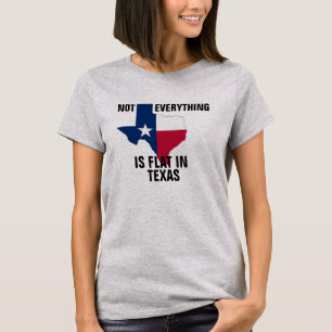 Angesagten nicht flach in Texas Womens Curves Spa T-Shirt