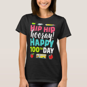 Angesagter Angesagter Feiertag zum 100. Schullehre T-Shirt