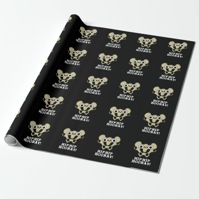 Angesagter Angesagter Hooray Funny Anatomie Pun Da Geschenkpapier (Ungerollt)