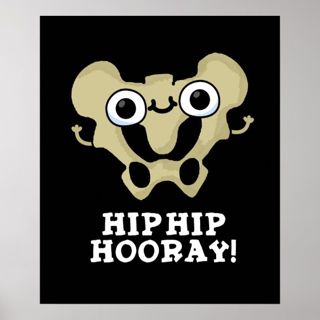 Angesagter Angesagter Hooray Funny Anatomie Pun Da Poster (Vorne)