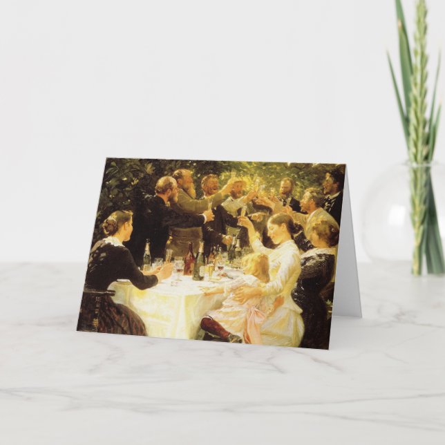 Angesagter Angesagter Hurrah! Dankeskarte (Vorderseite)