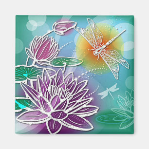 Angesagter Drachenfliegen Hübsch Moderner Sommer-B Magnet