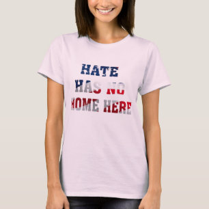 angesagter Hass hat keinen Einheits-Shirtentwurf T-Shirt
