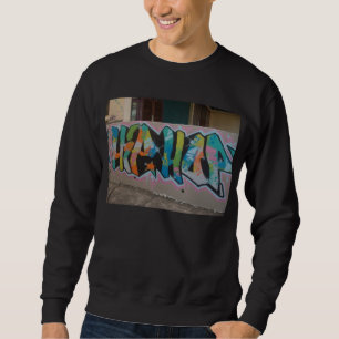Angesagter HopfenGraffiti Sweatshirt