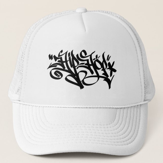 Angesagter HopfenGraffiti Truckerkappe (Vorderseite)