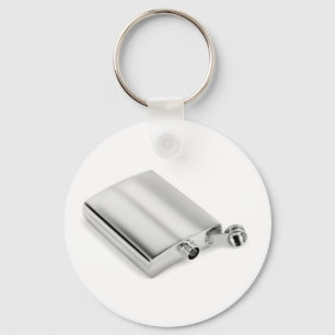 Angesagter Silberkolben Schlüsselanhänger