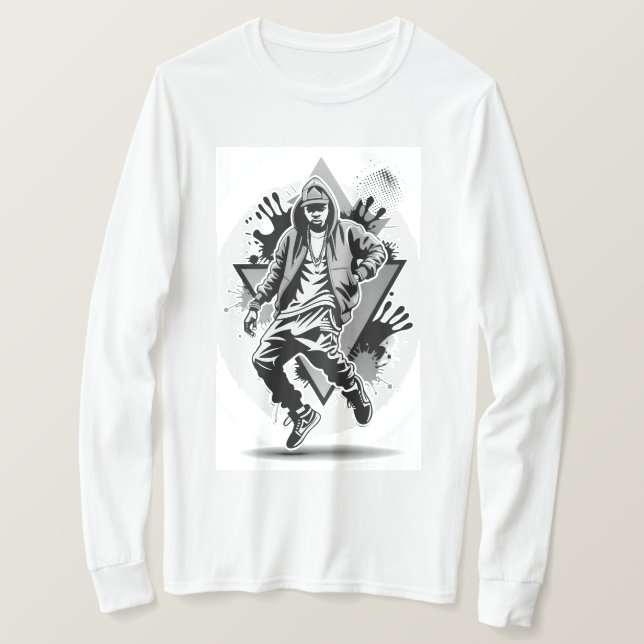 Angesagter Vibes T-Shirt (Design vorne)