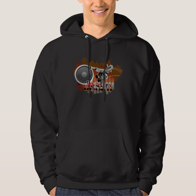 Angesagtes Hopfen - Dunkelheit Hoodie (Vorderseite)