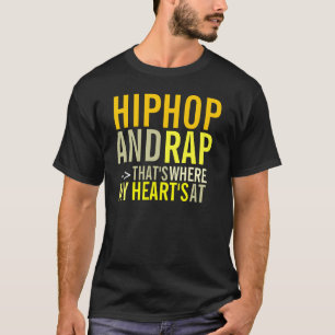 Angesagtes Hopfen und Rap --An >, das wo meines T-Shirt