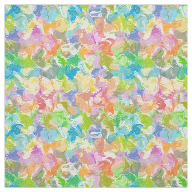 Angesagtes, lebhaftes Sommerpaint Spritzer Muster Stoff (Muster)