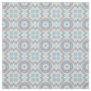 Angesagtes Mauve Blush Pink Light Blue Tribal Art  Stoff