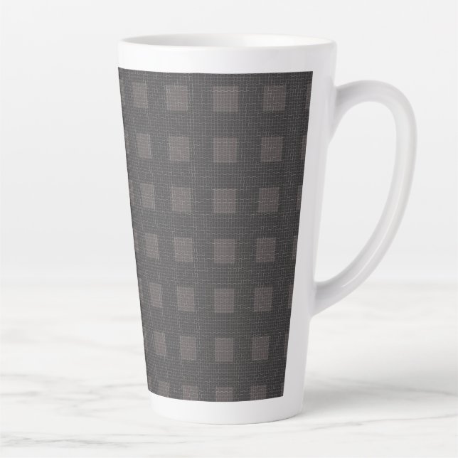 Angeschlossenes, gepunktetes Muster 01 Milchtasse (Rechts)