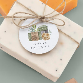 "Angeschoben in Liebe" Handgefertigte Brautparty-S Geschenkanhänger