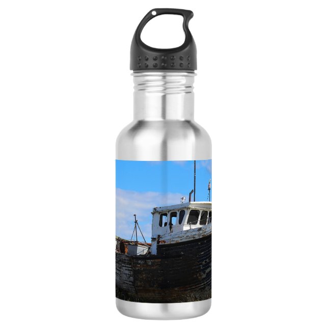 Angeschwemmt Edelstahlflasche (Vorderseite)
