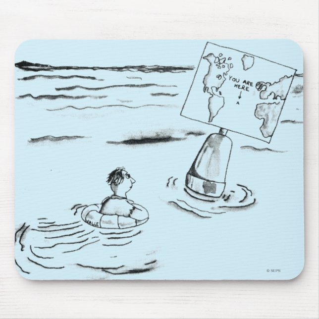 Angeschwemmt Mousepad (Vorne)