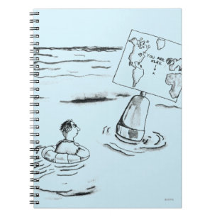 Angeschwemmt Notizblock