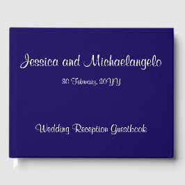 Angesehenes, einfaches Gästebuch zur Hochzeit/Ehe