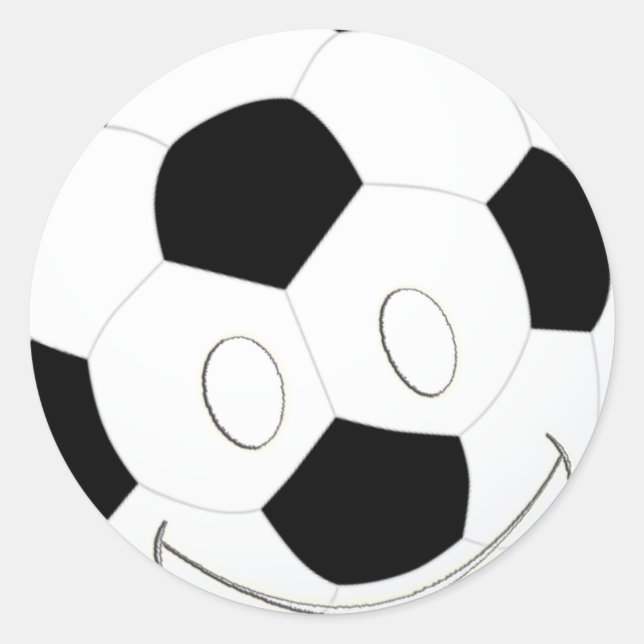 ANGESICHERTER BALL RUNDER AUFKLEBER (Vorderseite)