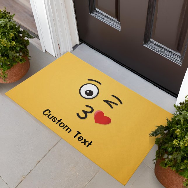 Angesicht, die Kiss Doormat Fußmatte (Von Creator hochgeladen)