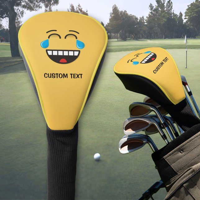Angesicht mit Tränen der Freude Golf Headcover (Von Creator hochgeladen)