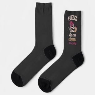 Angespornt durch Eistee und Angst Socken