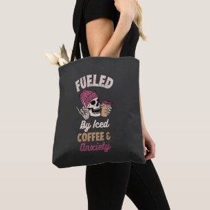 Angespornt durch Eistee und Angst Tasche