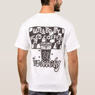 Angespornt durch Iced Kaffee und ängstlichen Sonne T-Shirt