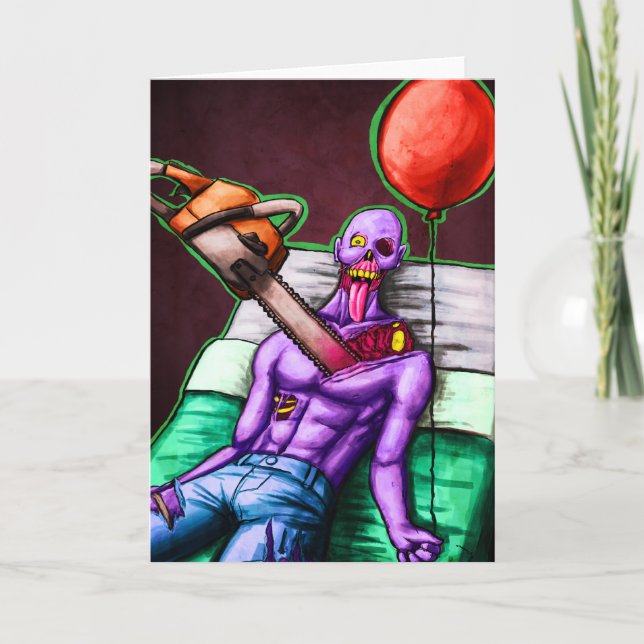 Angesteckt erhalten Sie gut bald Karte (Vorderseite)