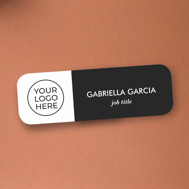 Angestellte für Berufliche Firmenlogos Namensschild (Von Creator hochgeladen)