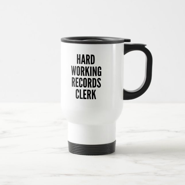 Angestellte für harte Platten Reisebecher (Rechts)