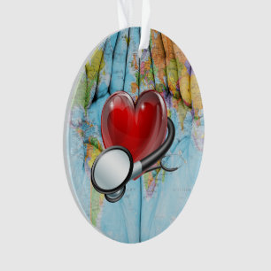 Angestellte im Gesundheitswesen Ornament