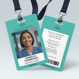 Angestellter des Krankenhauses Berufliche ärztlich Ausweis