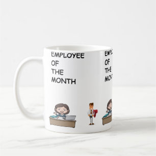 Angestellter des Monats Kaffeetasse