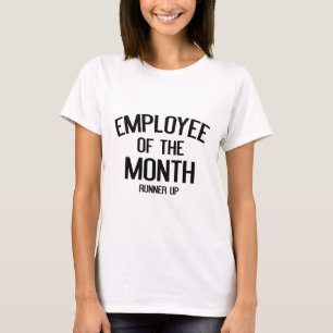 Angestellter des Monats-Läufers oben T-Shirt