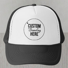 Angestellter oder Swag Schwarz/Weiß des Logos Truckerkappe