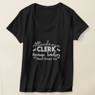 Angestellter, weil Lehrer auch Helden brauchen T-Shirt