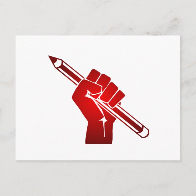 Angestifteter Fauststift Postkarte (Vorderseite)